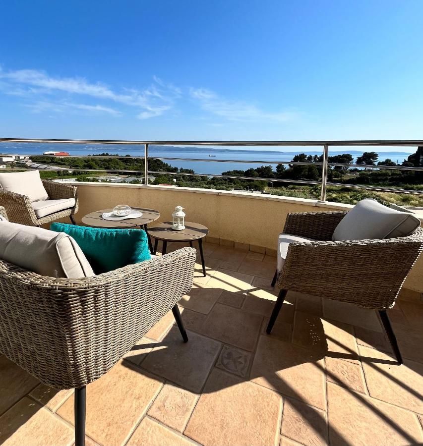 Sky - Beautiful Rooftop Apartment With Shared Pool Split Kültér fotó